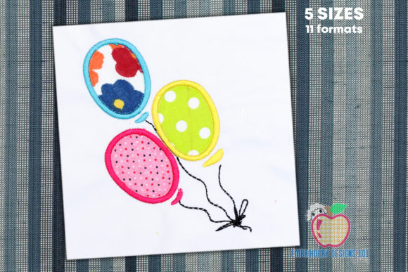 3 Balloon Trio Applique: A Craft Fair Review