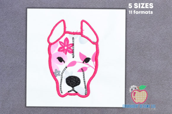American Pit Bull Terrier Applique: A Seller's Review