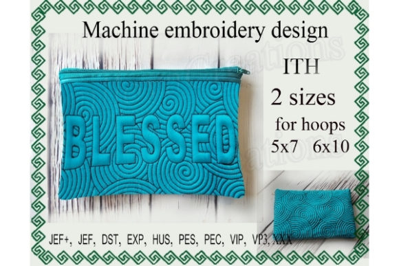 Blessed Zippered Bag: A Designer's Review for Boutique Sweatshirts