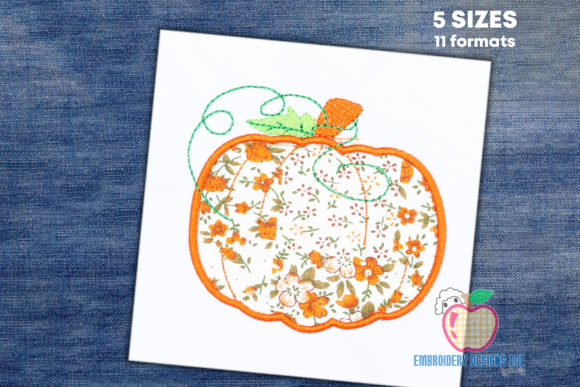 Halloween Pumpkin Applique Review