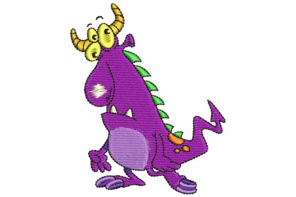 Silly Big Monster: A Cute Halloween Embroidery Review