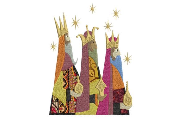 Three Wise Kings Applique