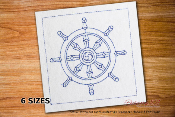 Wheel of Dharma Redwork Review